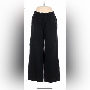 Women’s Old Navy Linen Black Pants size M
